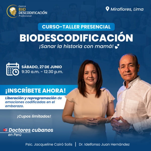 Curso-Taller Presencial de Biodescodificación – Individual (Preventa)